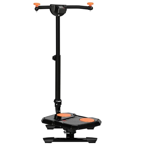 Soozier Foldable Ab Twister Board Screen Twist Shape Abs Trainer - color: Orange