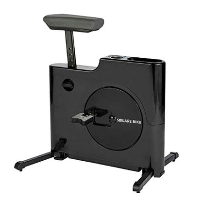 Daiwa Felicity Compact Exercise Bike with 8-Level Magnetic Resistance | Foldable Stationary Fitness Bike for Home & Office Workouts | Quiet Under-Desk Indoor Cycling Bike | Space-Saving Cardio Trainer