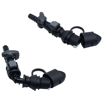 2 Pcs Water Bladder Bite Valve Silicone Hydration Bags Bite Valve Mouthpiece Replacement with Manual Switch Valve