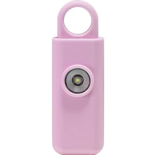 Safety Technology's Highly Effective 130dB Personal Panic Alarm and Strobe for Women, Men, Children, Elderly (Pink) - color: Pink