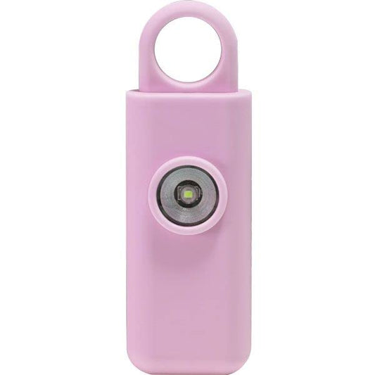 Safety Technology's Highly Effective 130dB Personal Panic Alarm and Strobe for Women, Men, Children, Elderly (Pink) - color: Pink