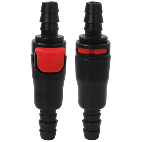 2-Pack Hydration System Quick Disconnect - for 1/4" Inner Dimension Drink Tube