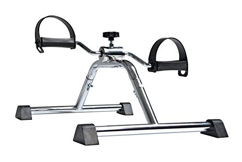 Lumex Pedal Floor Exerciser - Assembly Required, Mini Stationary Pedal Exerciser Under Desk Bike, Arm/Leg Workout Equipment, GF1965-1KD - style: Requires Assembly