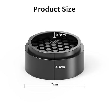 Ezprotekt Adjustable Bed Furniture Risers Heavy Duty Anti Slip Rubber Lifts - size: 1 inch-4pcs