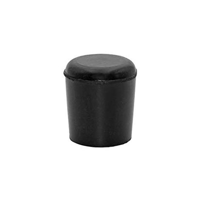 Flyshop Furniture Table Covers, Non-Slip Heavy Duty Rubber Leg Tips, Chair Leg Caps Floor Protector, Round Black 4PCS Size 19mm, 3/4" - style: Inner Diameter-19mm