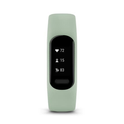 Garmin vívosmart® 5, Health & Fitness Tracker, S-M, Cool Mint - color: Cool Mint, style: Fitness Tracker S/M