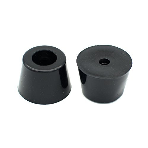 Large Round Rubber Feet, D36x28xH25mm, 10 Pack - size: D36 x 28 x H25 mm