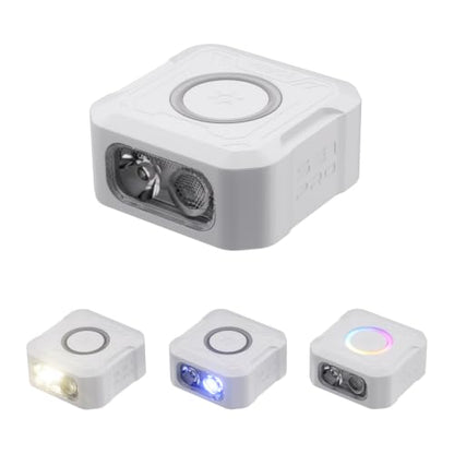 sofirn SE1 Pro EDC Pocket Flashlight, RGB Color Light, USB-C Rechargeable - color: White-SE1Pro