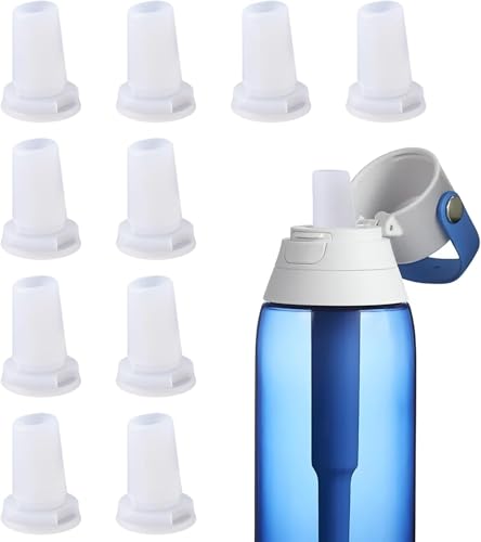 10 Pack Silicone Mouthpiece Replacement Compatible with Brita Water Bottle