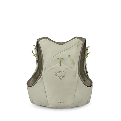 Osprey Duro 6L Men's Running Hydration Vest with Hydraulics Soft Flasks - color: Sandy Grey, size: Small