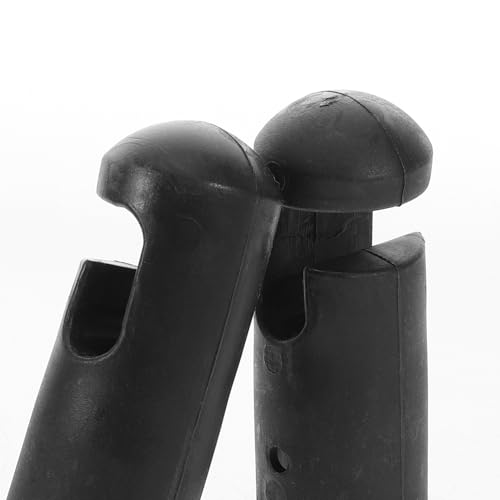 8 Pack Trampoline Pole Caps Replacement Trampoline Pole Covers for Safety Net Tops Plastic Tube Caps for Net Poles Parts for Installation and Repair
