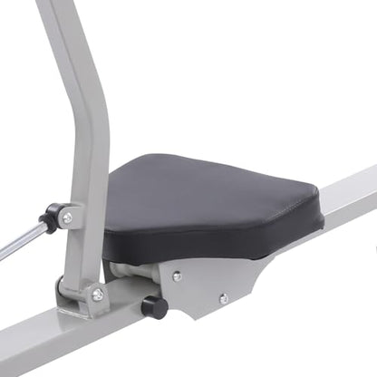 Rowing Machine Adjustable Foldable Rowing Exercise Machine, 3 in 1 Adjustable AB Machine, Multi Functional Row Machine Equipped for Home Gym with Comfortable seat