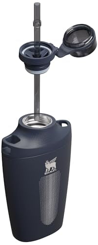 Stanley Cross Bottle | 23 oz Travel Bottle with Jacquard Strap | Leakproof Tritan Lid with Removable Straw | Insulated Stainless Steel Canteen | BPA-Free | Twilight - color: Twilight, size: 23 Ounces