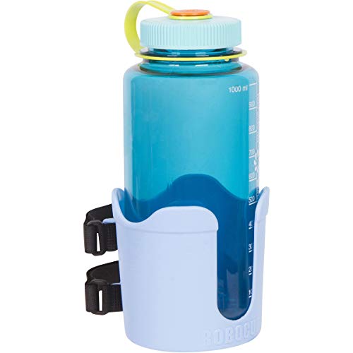 ROBOCUP Plus, (Light Blue), Add-On Accessory XL Extension Cup Holder, Larger Drink Capacity, Perfect for Boats, Golf Carts, Walkers, Wheelchairs and Work. Made in USA (Includes 1) - color: Light Blue
