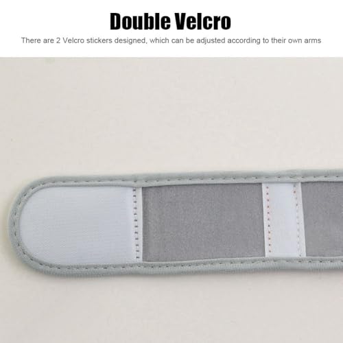Arm Band Outdoor Night Run Jogging Mobile Phone Bag Sweat Proof Phone Pouch Waterproof Wrist Arm Bag(Gray-Large)