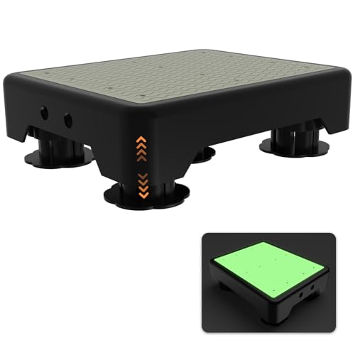 Adjustable Step Stool for Adults, Noctilucent Bed Step Stools, 700 LBS Capacity Non-Slip Safety Step Platform Indoor and Outdoor for Seniors and Kids, Wide Step Stools Elderly Assistance at Night - color: Noctilucent