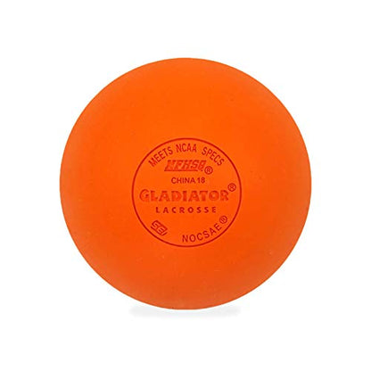 Gladiator Lacrosse Official Lacrosse Game Balls - color: Orange