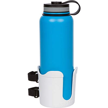 ROBOCUP Plus, (White), Add-On Accessory XL Extension Cup Holder, Larger Drink Capacity, Perfect for Boats, Golf Carts, Walkers, Wheelchairs and Work. Made in USA (Includes 1) - color: White