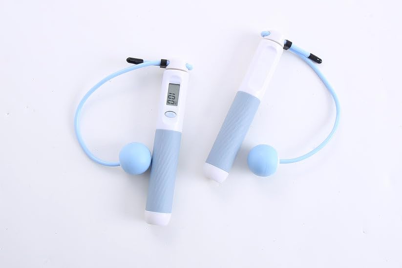 Richie House Counting Cordless Jump Rope Gym Skipping Adjustable Jump Rope Exercise Workout GE17