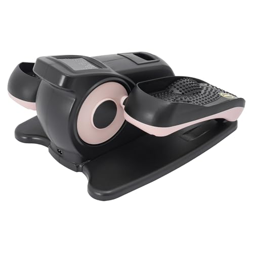 Under Desk Elliptical Pedal Exerciser with Remote Control LCD Display