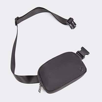 Pander Crossbody Belt Bag for Women and Men, Travel and Everyday Use - color: Dim Grey
