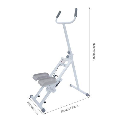 Foldable Vertical Stair Climber Machine for Full-Body Workout, Stair Stepper for Home Gym