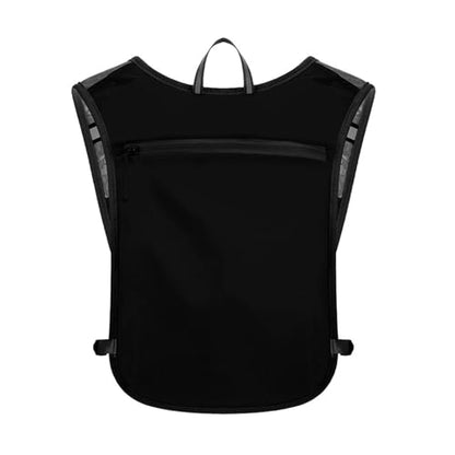 Running Vest with 2L Water Bladder, Reflective Hydration Backpack Lightweight Athletic Wear for Women Men Hiking Cycling Climbing Camping Biking Jogging Trail Race