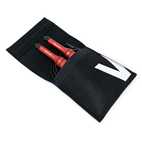 Velites Earth 2.0 Official CrossFit Games Jump Rope, Double Unders - color: Red