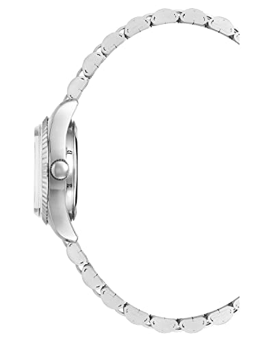 Armitron Women's Genuine Crystal Accented Bracelet Watch, 75-2475 - color: Silver/Multi