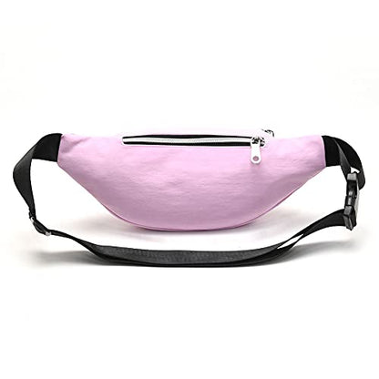 Waist Pack Bag for Men&Women - Fanny Pack for Workout Traveling Running. - color: 302)Pink