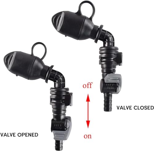Hydrations Bags Bites Valves with Cover Replacement Leakproof Bladder Mouthpiece Valves Tube Nozzles Easy Use Hydrations Bags Bites Valves Tube Nozzles Adjustable Switches Water Bag Nozzles Packs