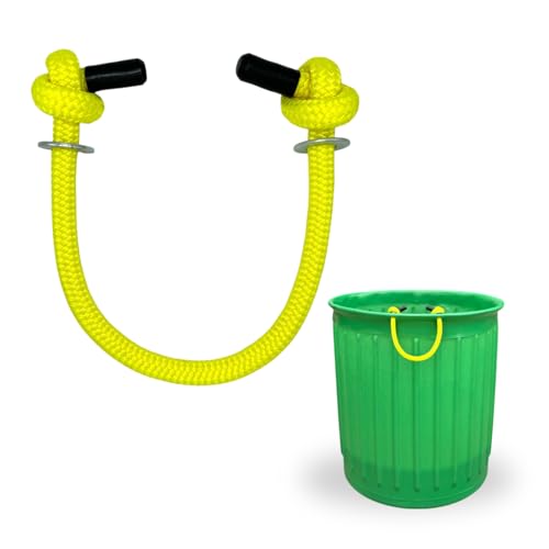 Heavy Duty Premium All-Purpose Rope Handle (1, Yellow) - color: Yellow