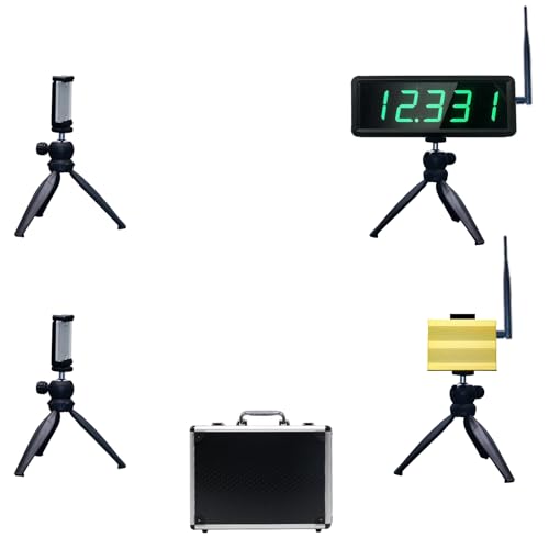 YZ Laser Timer for Sprints, Laser Sprint System, Track Laser Timer Stopwatch, Lap/Speed Training/Track Field/Running/Football - style: 1 timer+1 laser