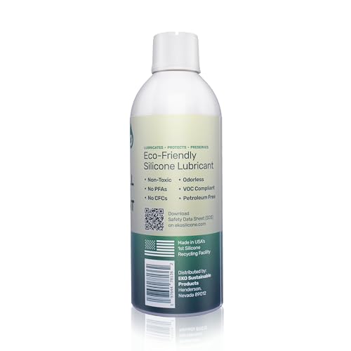 100% Silicone Treadmill Belt Lubricant - Treadmill Oil Spray - All Types of Treadmills - Eco-Friendly Lube - Non-Toxic - Odorless - 8 oz