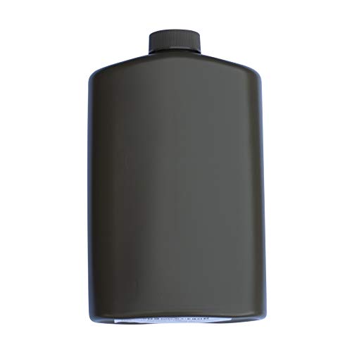SportFlask Fighter Pilot Flask Great for Concerts, Fishing, Skiing, Backpacking, Hiking - 16oz US Military Issue Plastic Flask BPA Free Made in USA(Black) - color: Black