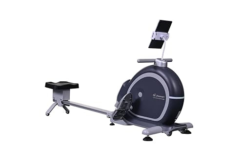 Lifesmart M1 PowerTouch™ Rower, Self Powered Rower Machine of Quiet Resistance, with Magnetic Resistance, 36 Levels Resistance, Max 286lbs Weight Capacity