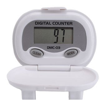 DMC-03 Multi-Function Pedometer - color: White