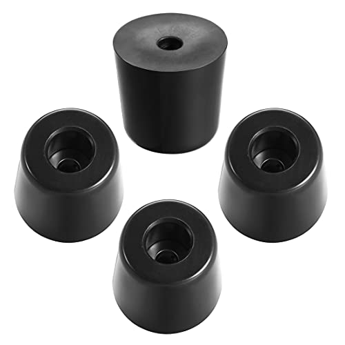 uxcell Rubber Feet Buffers Pads Anti-Slip Buffer Feet D31x24xH22mm 4pcs - size: 31x24x22mm