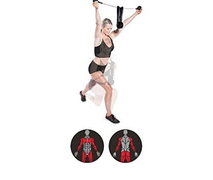 OYO Personal Gym - Full Body Portable Gym: Home, Office or Travel - NASA SpiraFlex Resistance Technology