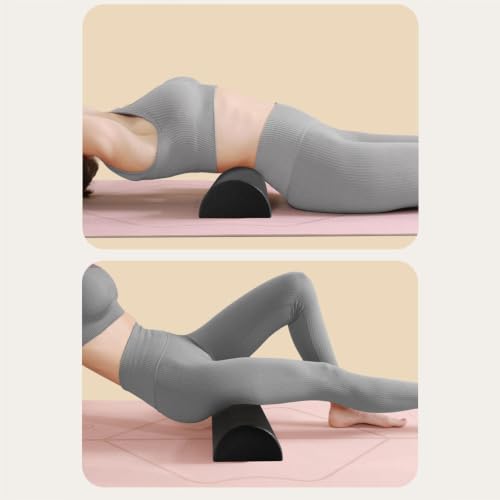 Fitness Foam Roller Half Back Stretching Equipment - color: 45cm