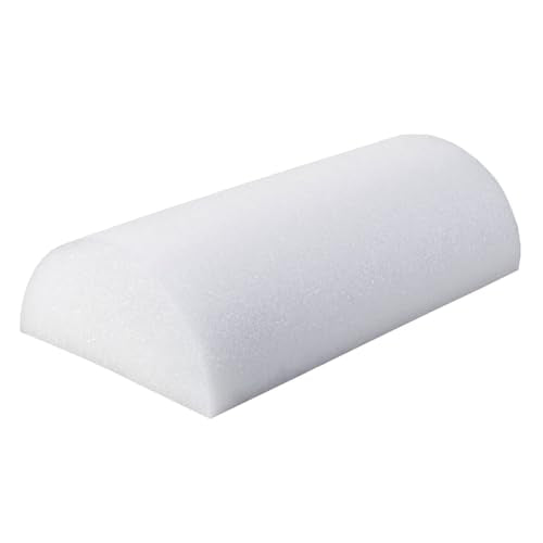 Body Sport ZZFR612H Half Foam Rollers, 6 x 12-Inch - size: Half 6 x 12 in