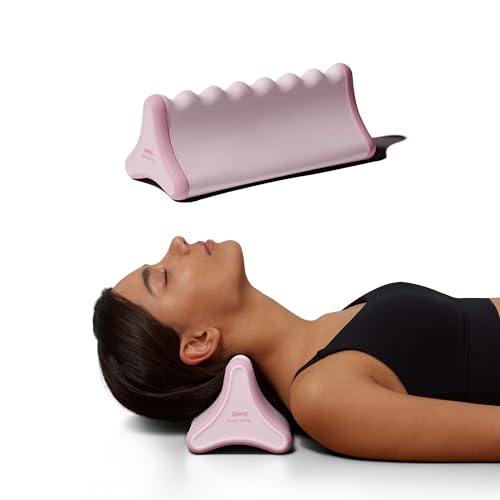 Wave Eiffel II - 3 Different Edged, Whole Body Massage Tool, Neck, Shoulder, Back, Lower Back, Hip Muscle Pain Relief, Trigger Point & Deep Tissue Muscle Release (Sweet Pink) - color: Sweet Pink