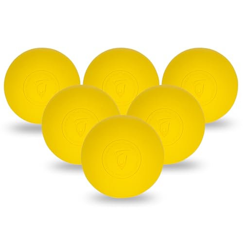 Franklin Sports Official Size Lacrosse Balls for Practice - color: Yellow, size: 6 Pack