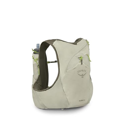 Osprey Duro 6L Men's Running Hydration Vest with Hydraulics Soft Flasks - color: Sandy Grey, size: Small
