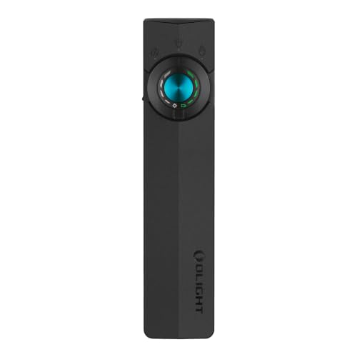 OLIGHT ArkPro EDC Flat Flashlight Rechargeable, Pocket Light, Black CW - color: Black