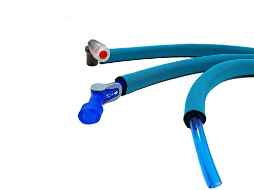 Hydration Pack Insulated Drink Tube Hose Cover Sleeve - color: Teal