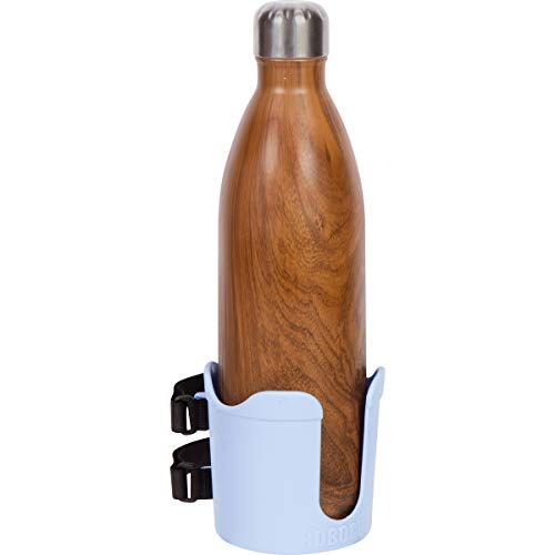 ROBOCUP Plus, (Light Blue), Add-On Accessory XL Extension Cup Holder, Larger Drink Capacity, Perfect for Boats, Golf Carts, Walkers, Wheelchairs and Work. Made in USA (Includes 1) - color: Light Blue