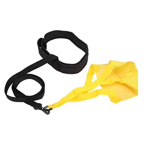 Swim Parachute, Enhanced Resistance Training Swim Training Belt Durable Drag for Swimmers Athletes Speed Drills