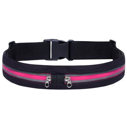 Fanny Pack for Men Women Slim Running Belt, Running Phone Holder Runners Pouch Waist Pack for Workout, Money Belt, Running Gear Accessories -Fits ALL Phones
