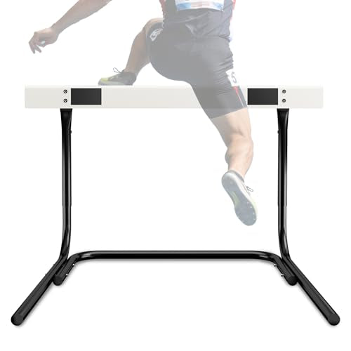 MR Height Adjustable Track & Field Hurdle, Anti-Tip Training Hurdle